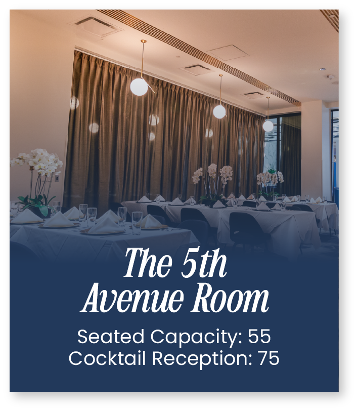 Reserve The 5th Avenue Room at 51fifteen Houston