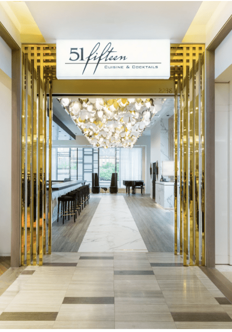 51fifteen Restaurant in Houston, Luxury Reception